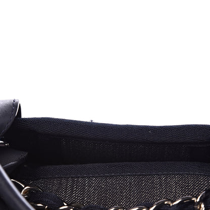 Chanel Denim Large Deauville Tote Dark Blue 13 of 13