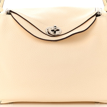 Hermes Taurillon Clemence Lindy 26 Nata 8 of 10