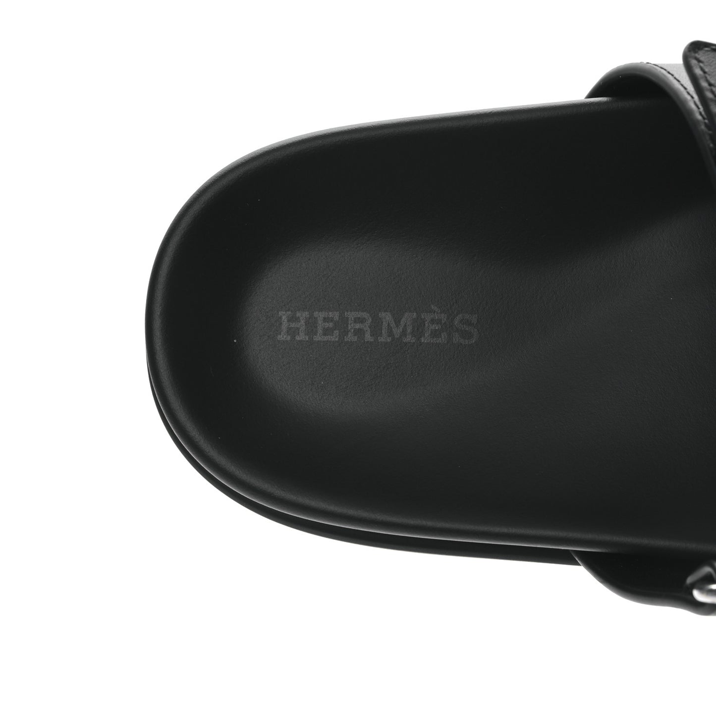 Calfskin Womens Chypre Sandals 38 Black