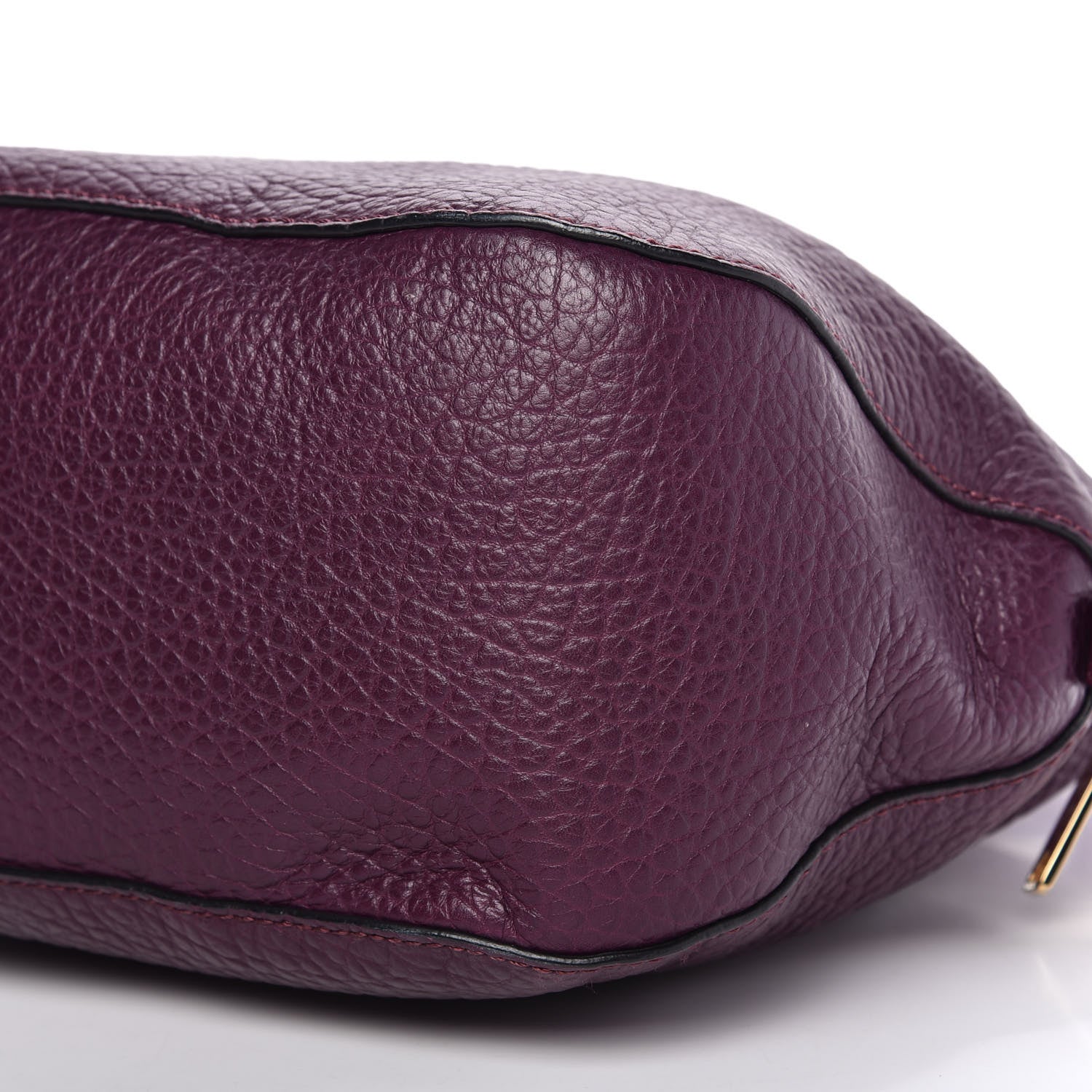 Burberry Heritage Grain Medium Orchard Bowling Bag Damson Magenta 7 of 13