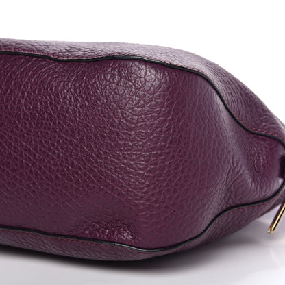 Burberry Heritage Grain Medium Orchard Bowling Bag Damson Magenta 7 of 13