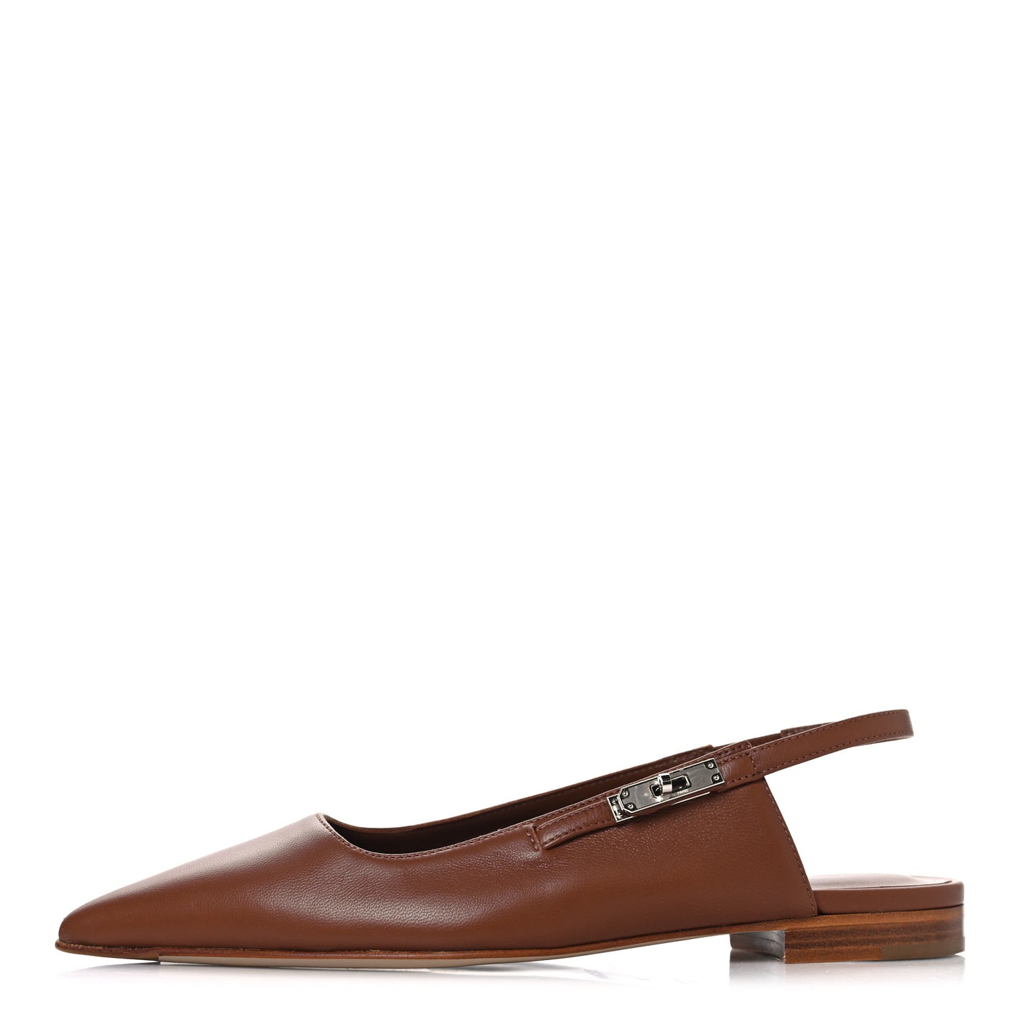Nappa Lovely Slingback Flats 36 Gold