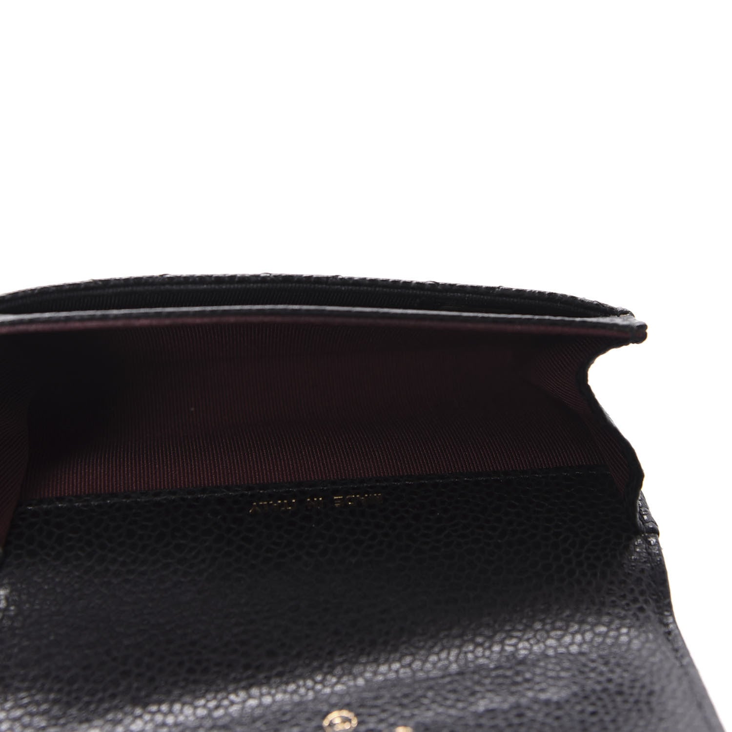 Chanel Caviar Quilted Flap Card Holder Black 5 of 11
