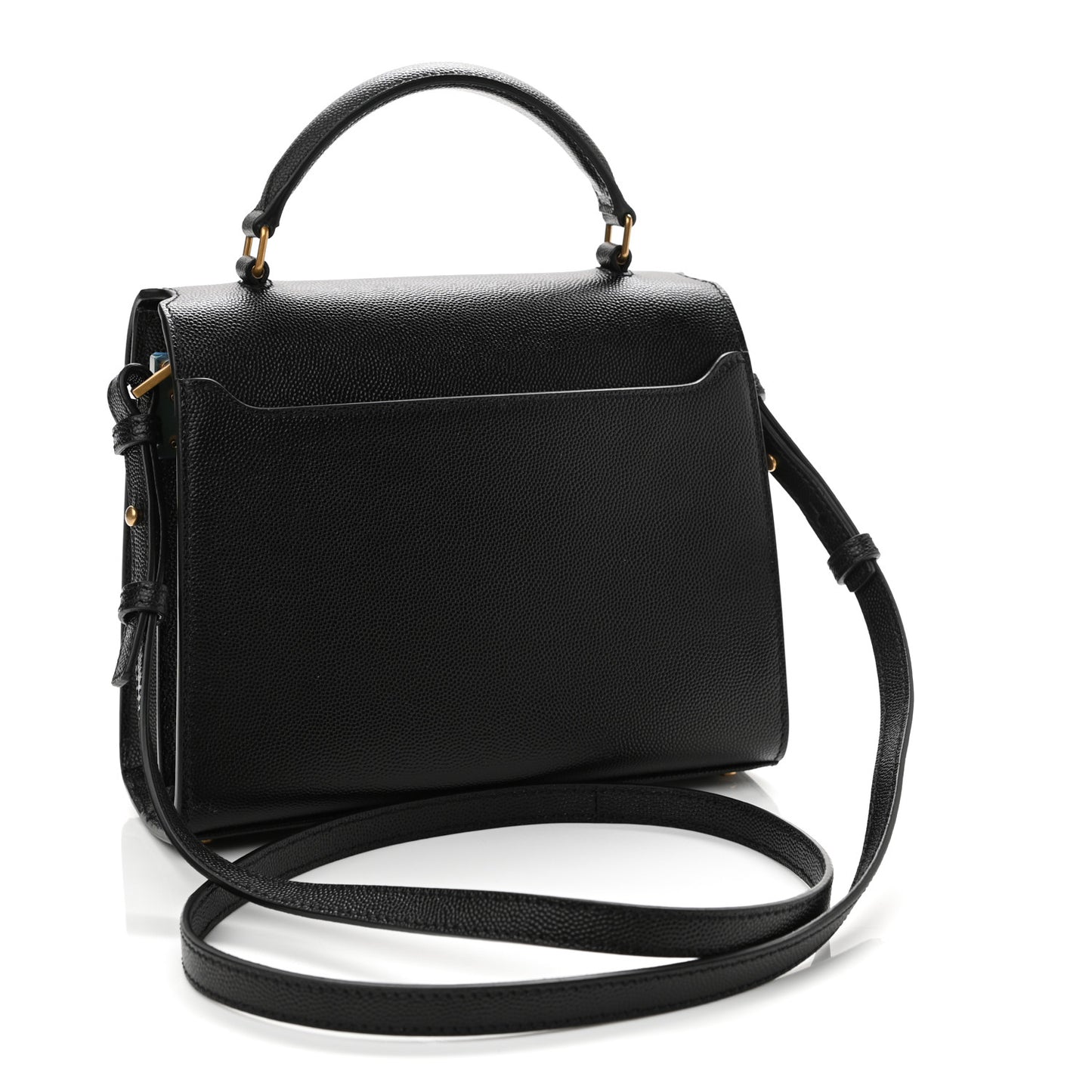 Grain de Poudre Mini Classic Monogram Cassandra Top Handle Black