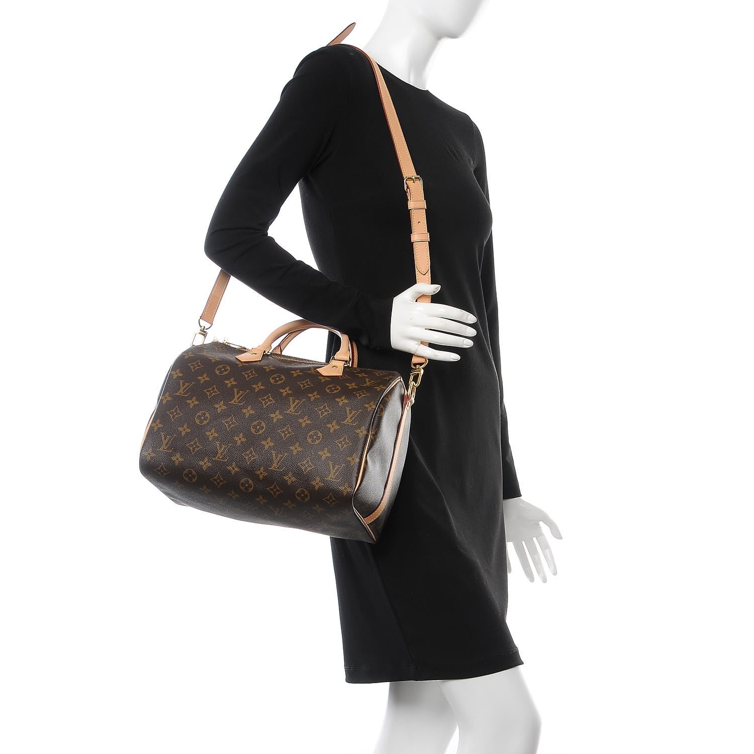 Louis Vuitton Monogram Speedy Bandouliere 30 3 of 8