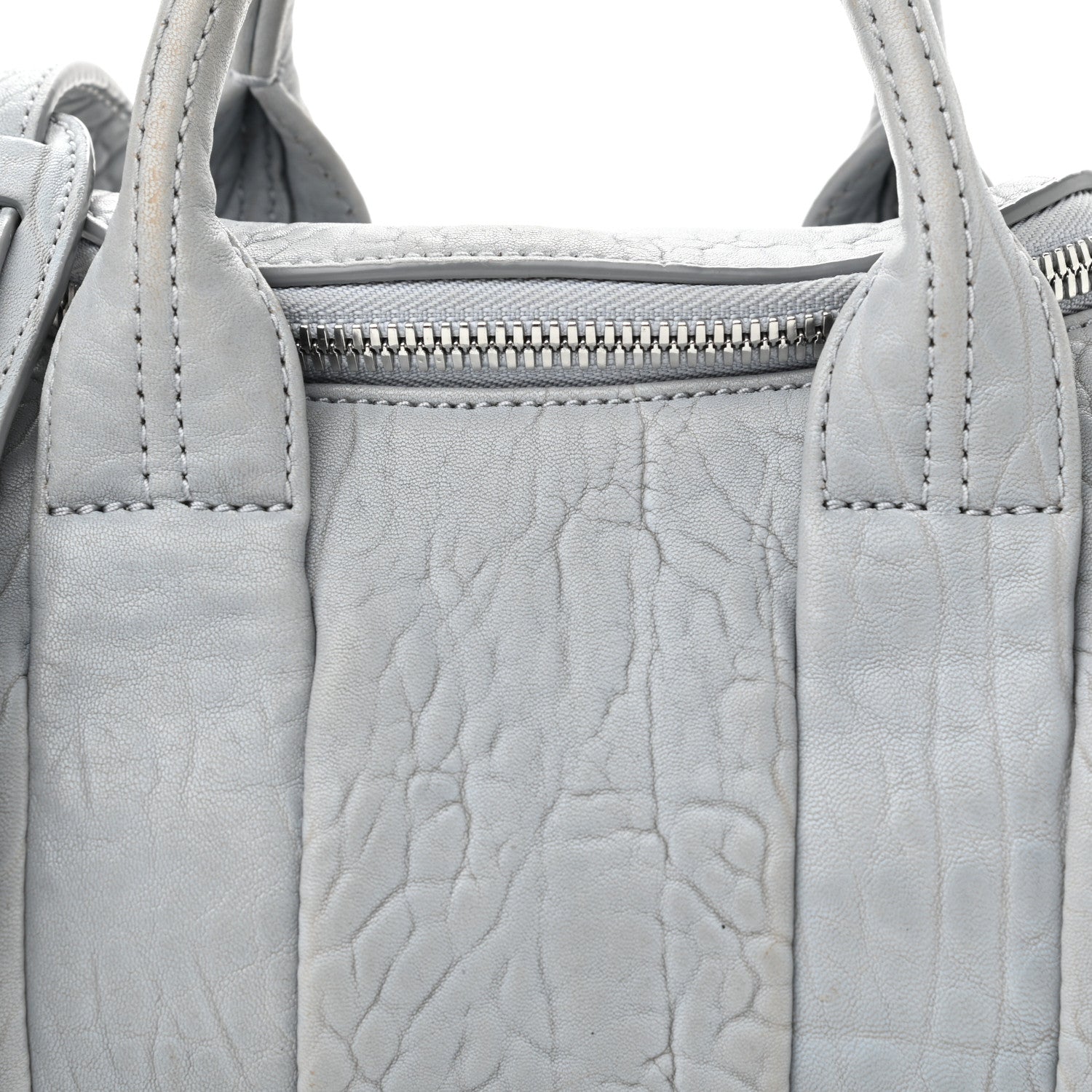 Alexander Wang Pebbled Lambskin Rockie Oyster 7 of 18