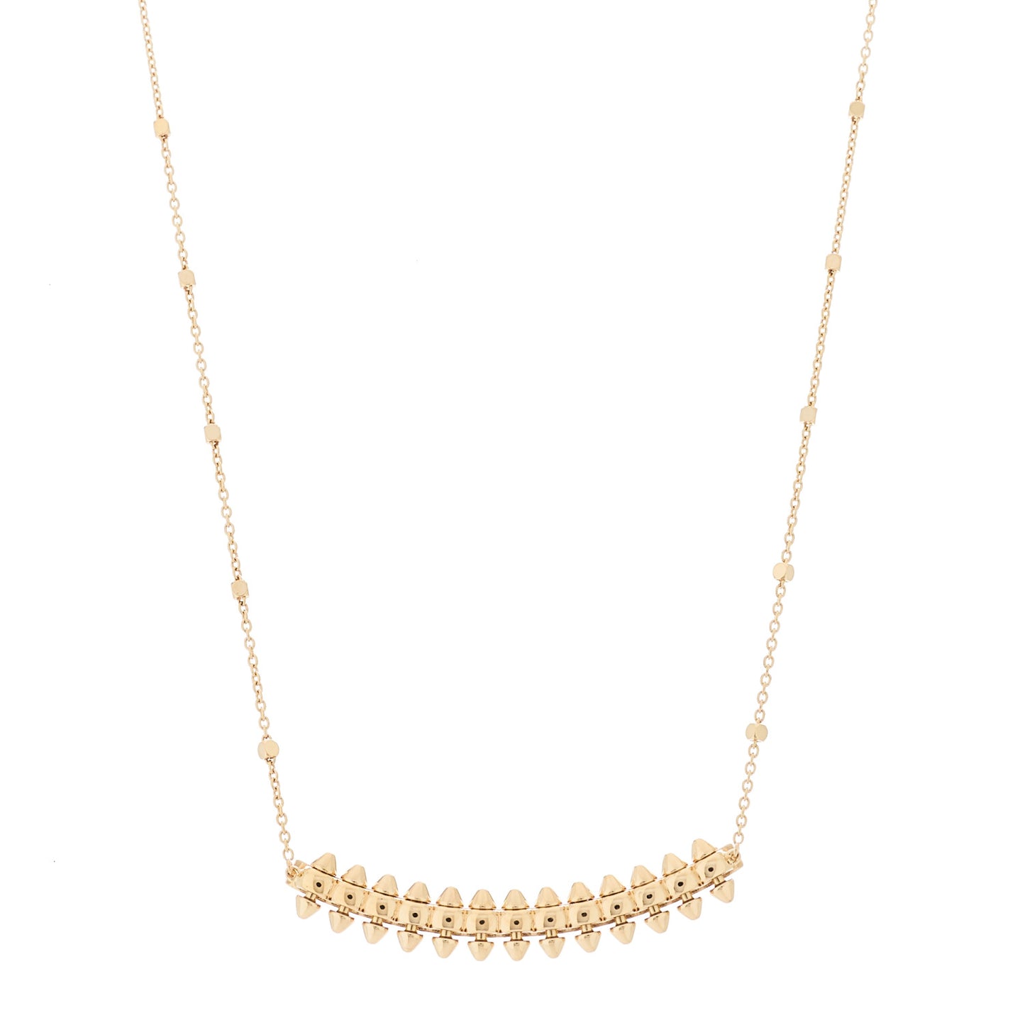 18K Pink Gold Small Clash de Cartier Necklace