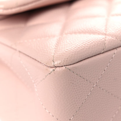 Chanel Caviar Quilted Small Double Flap Light Pink 8 of 16
