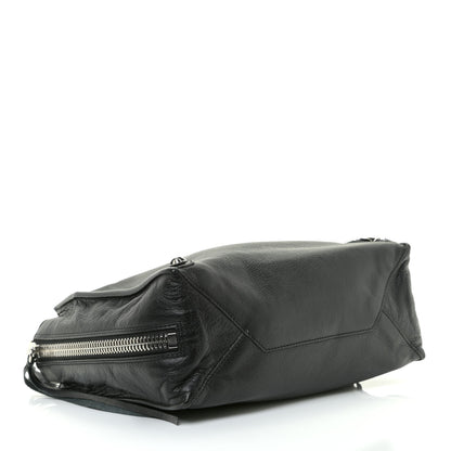 Balenciaga Veau Papier A6 Zip Around Tote Black 4 of 10