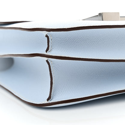 Hermes Epsom Constance 24 Bleu Brume 9 of 12