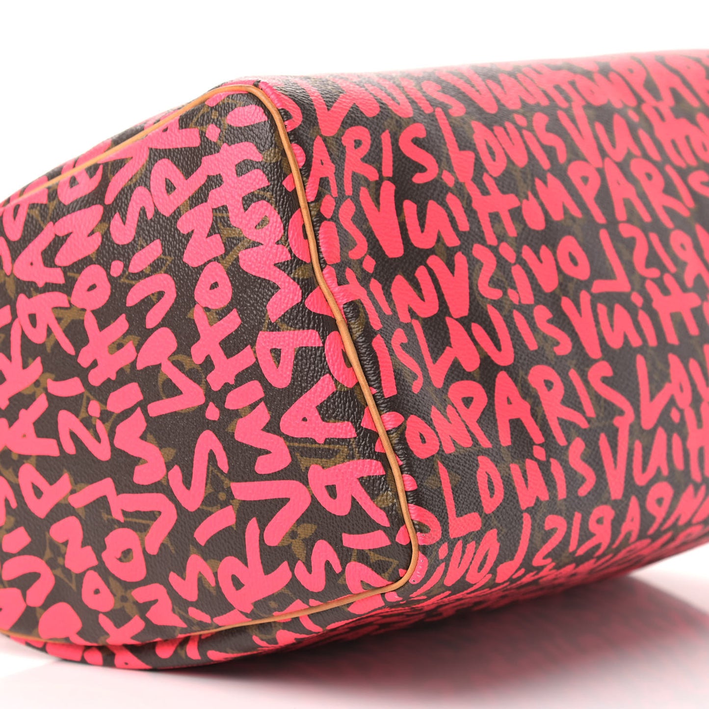 Monogram Graffiti Speedy 30 Fuchsia