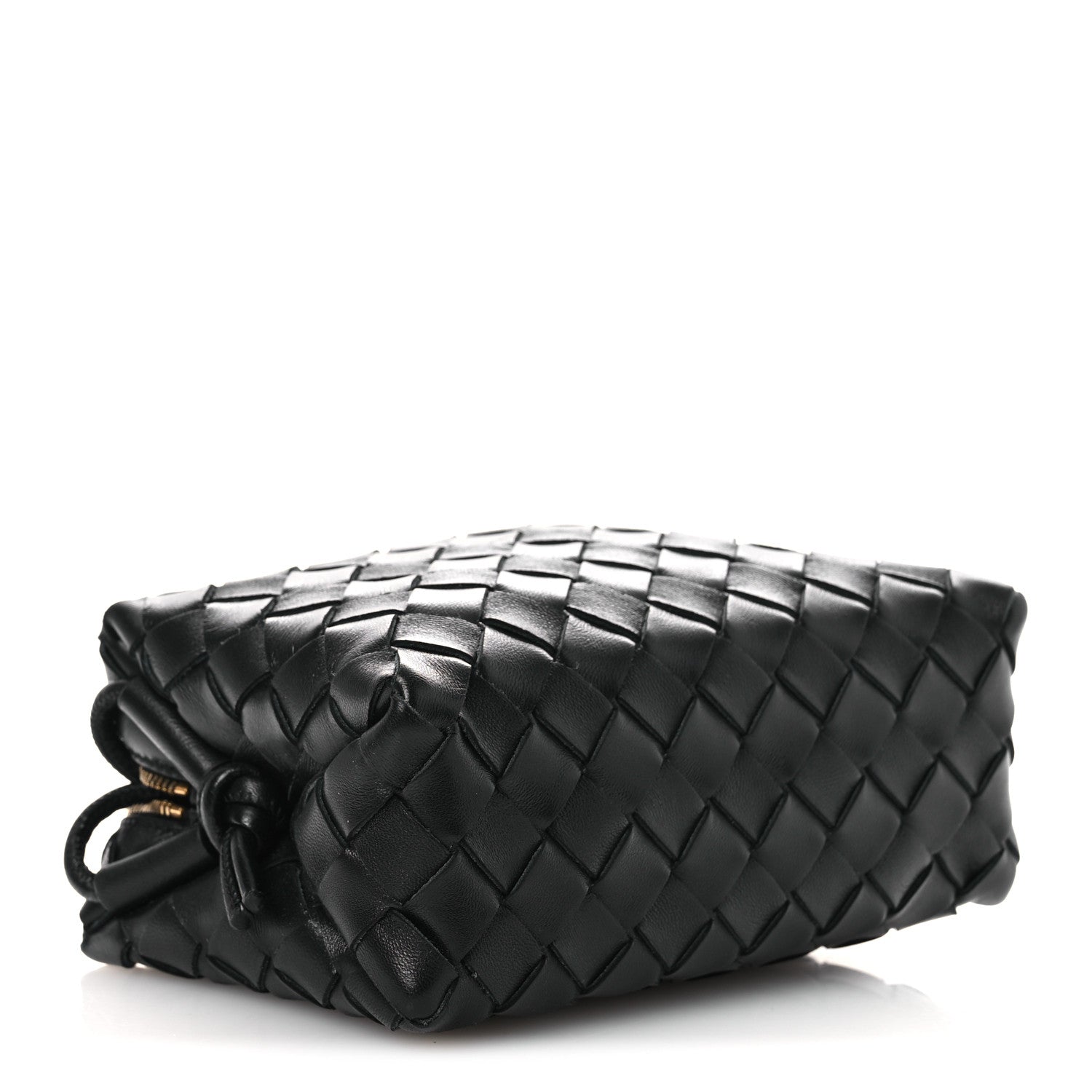Bottega Veneta Nappa Intrecciato Mini Loop Camera Bag Black 4 of 9