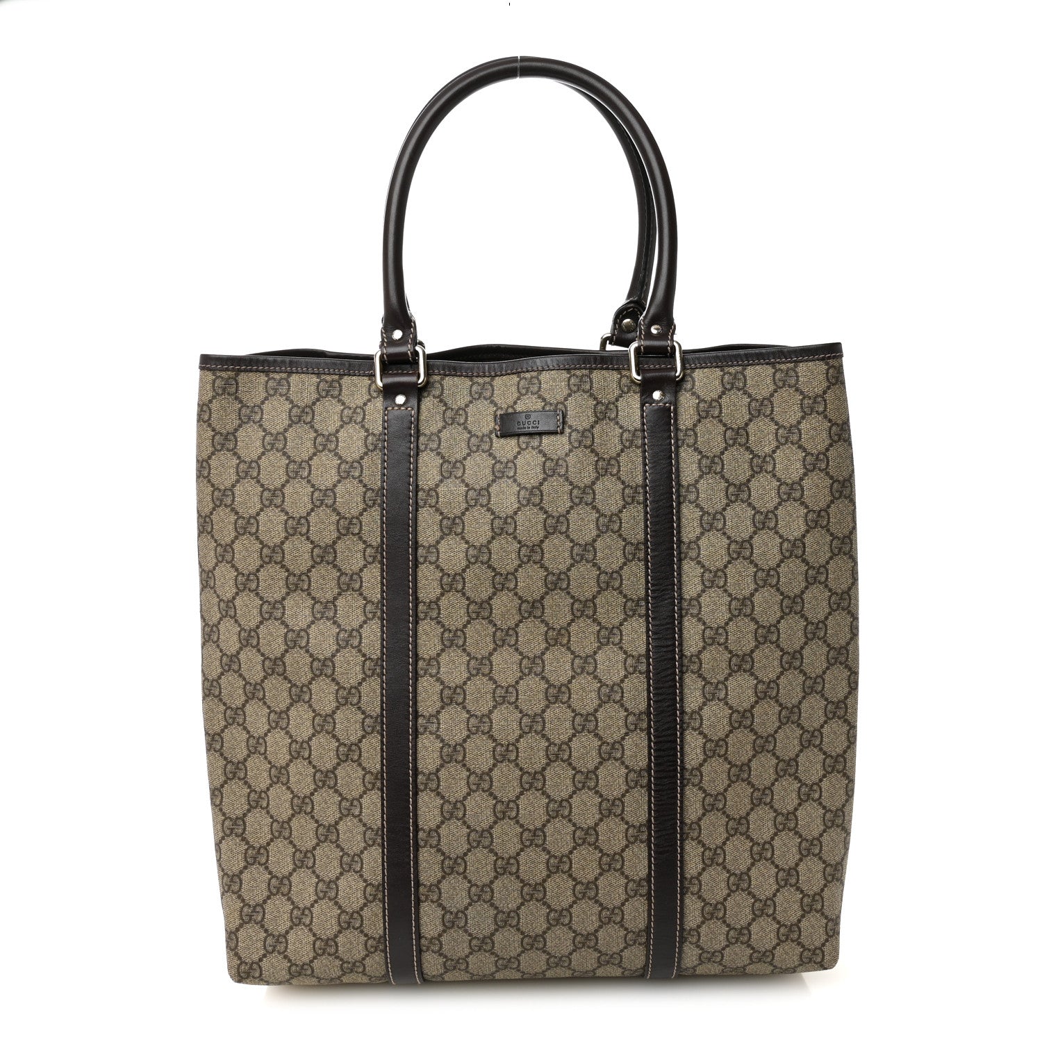 Gucci GG Plus Monogram Joy Vertical Tote Dark Brown 1 of 12