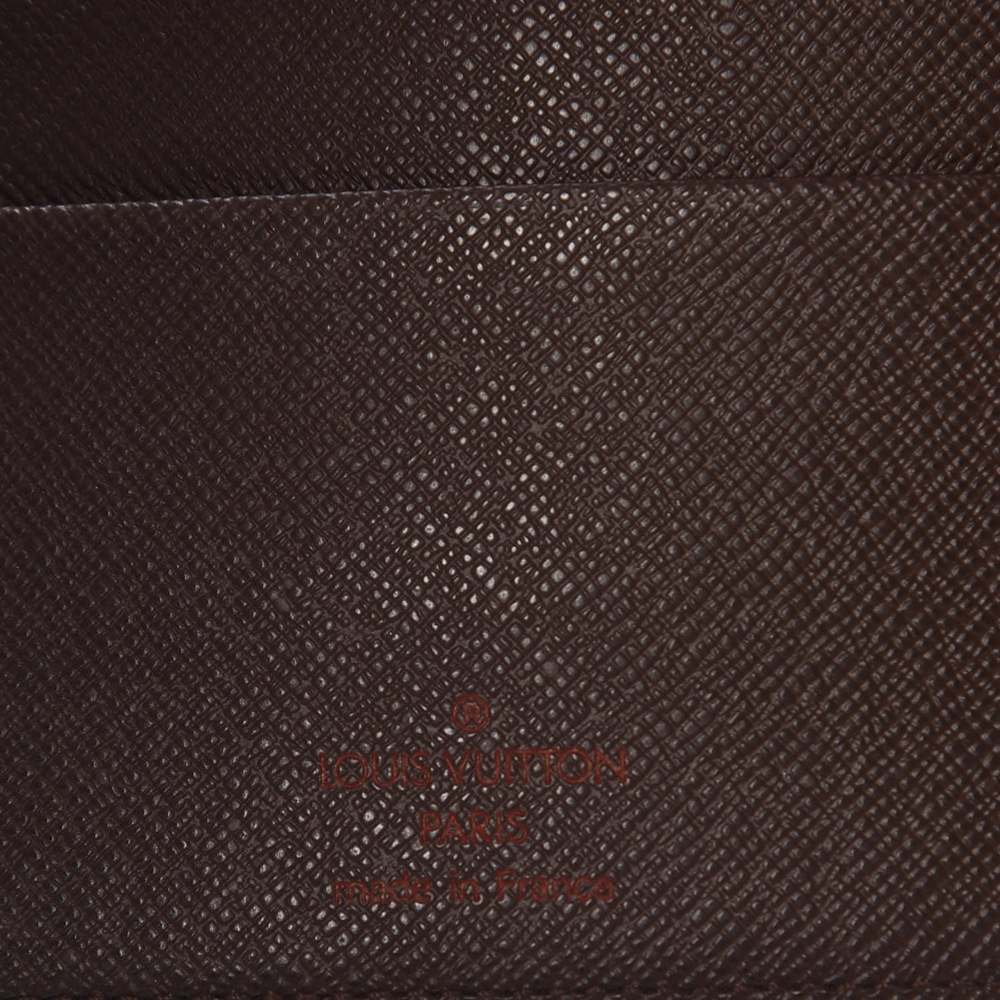 Damier Ebene Medium Ring Agenda Cover