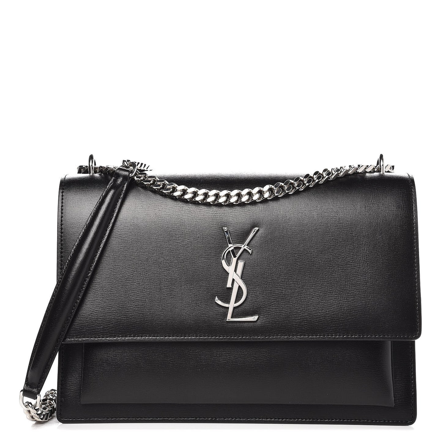 Calfskin Large Monogram Sunset Black