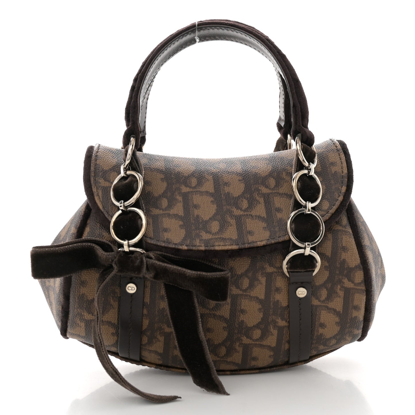 Monogram Mini Romantique Trotter Bag Brown