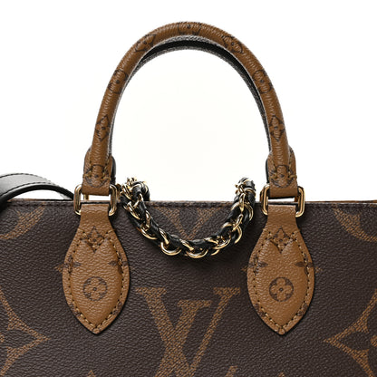 Louis Vuitton Reverse Monogram Giant OnTheGo East West Chain 7 of 10