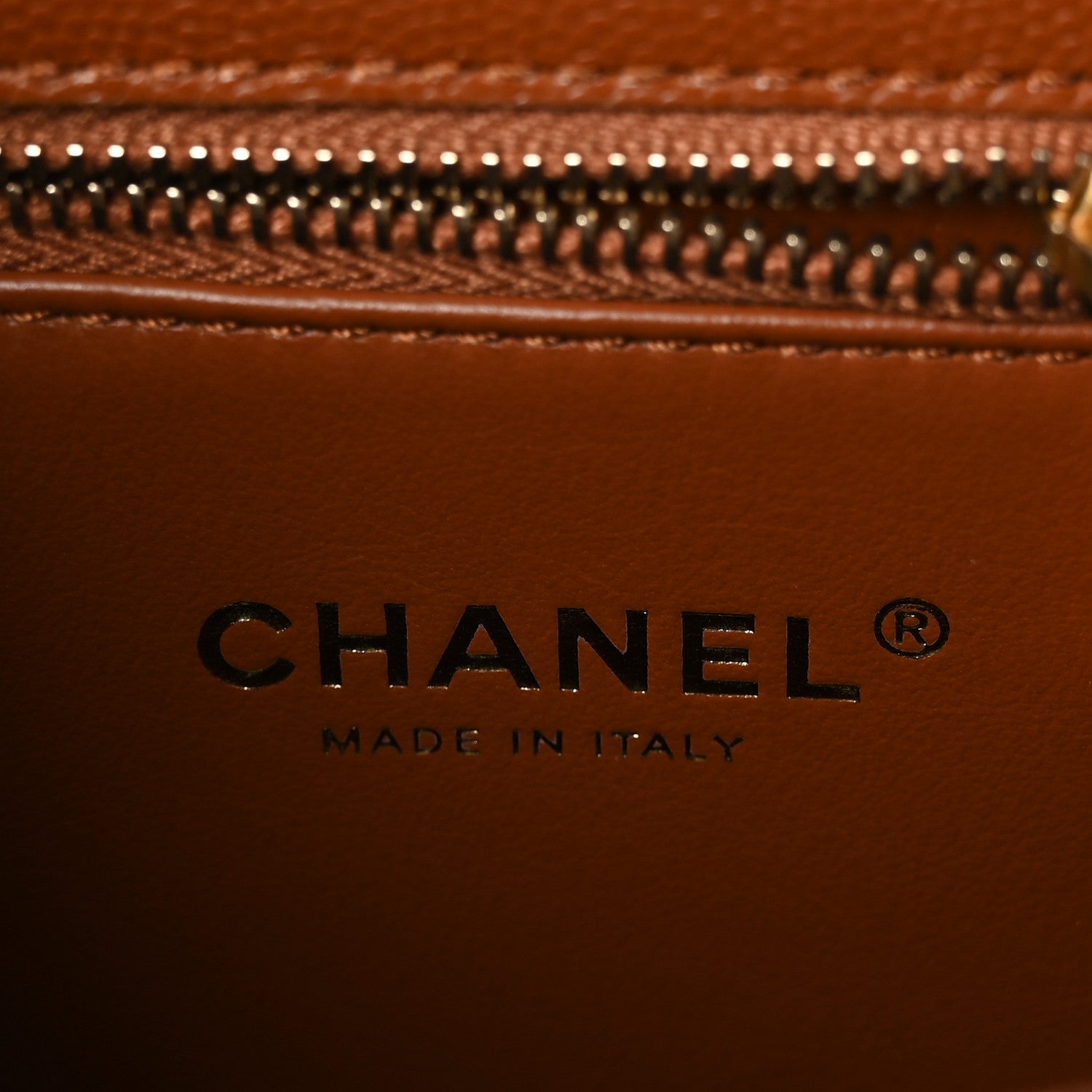 Chanel Caviar Quilted Multi Chain Backpack Light Brown 9 of 16