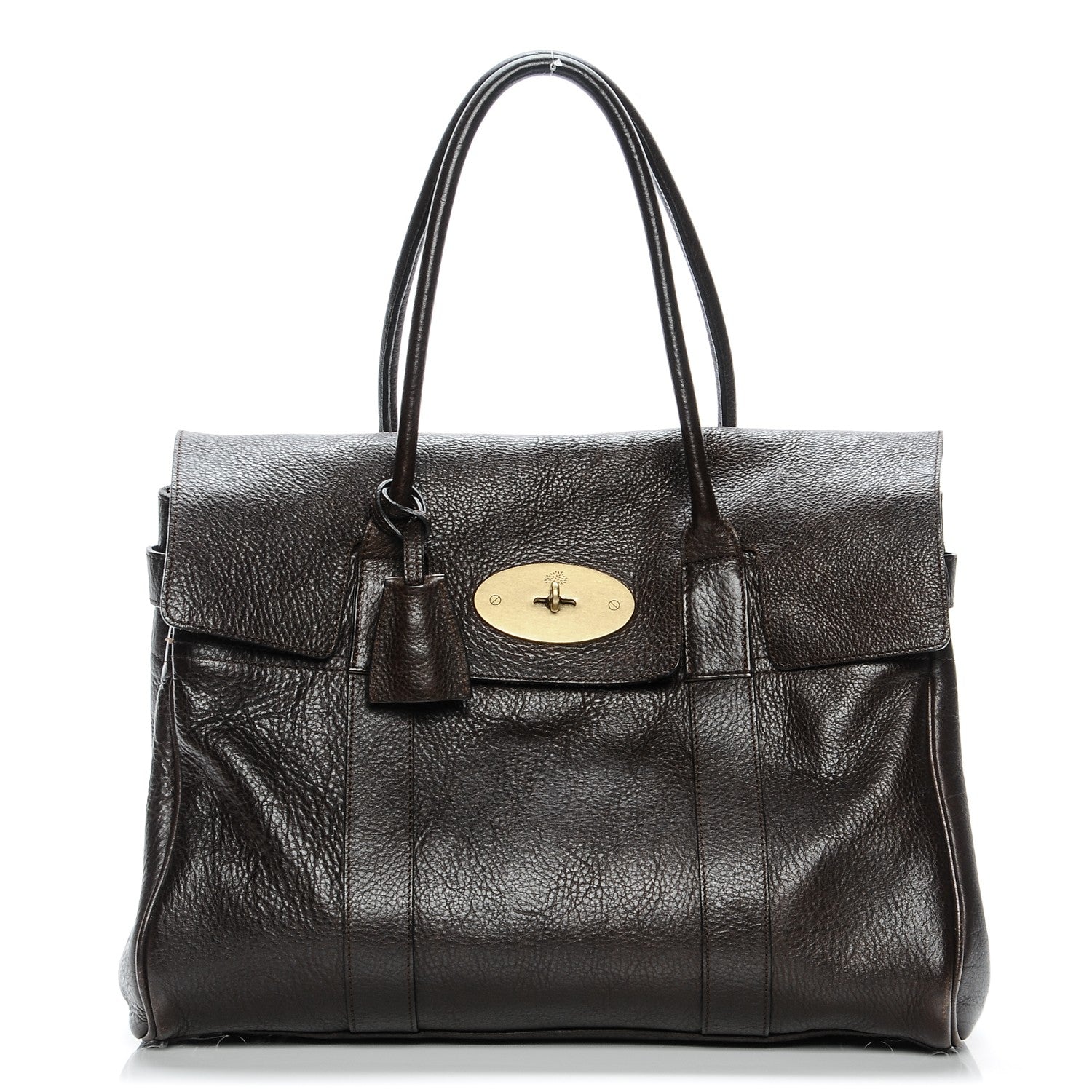 Mulberry Natural Leather Bayswater Chocolate 1 of 9