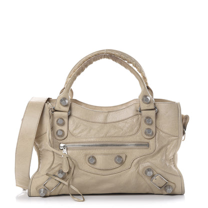 Balenciaga Agneau Giant 21 Silver Hardware City Praline 1 of 25