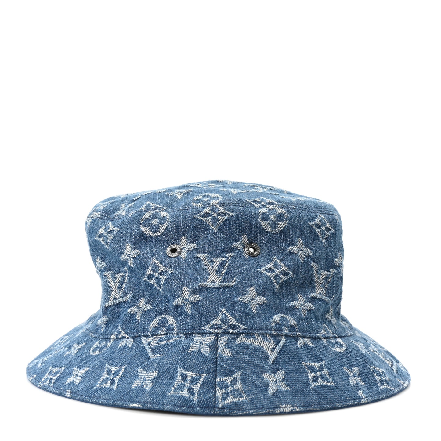 Monogram Denim Transformable Bob Bucket Hat 58 Blue