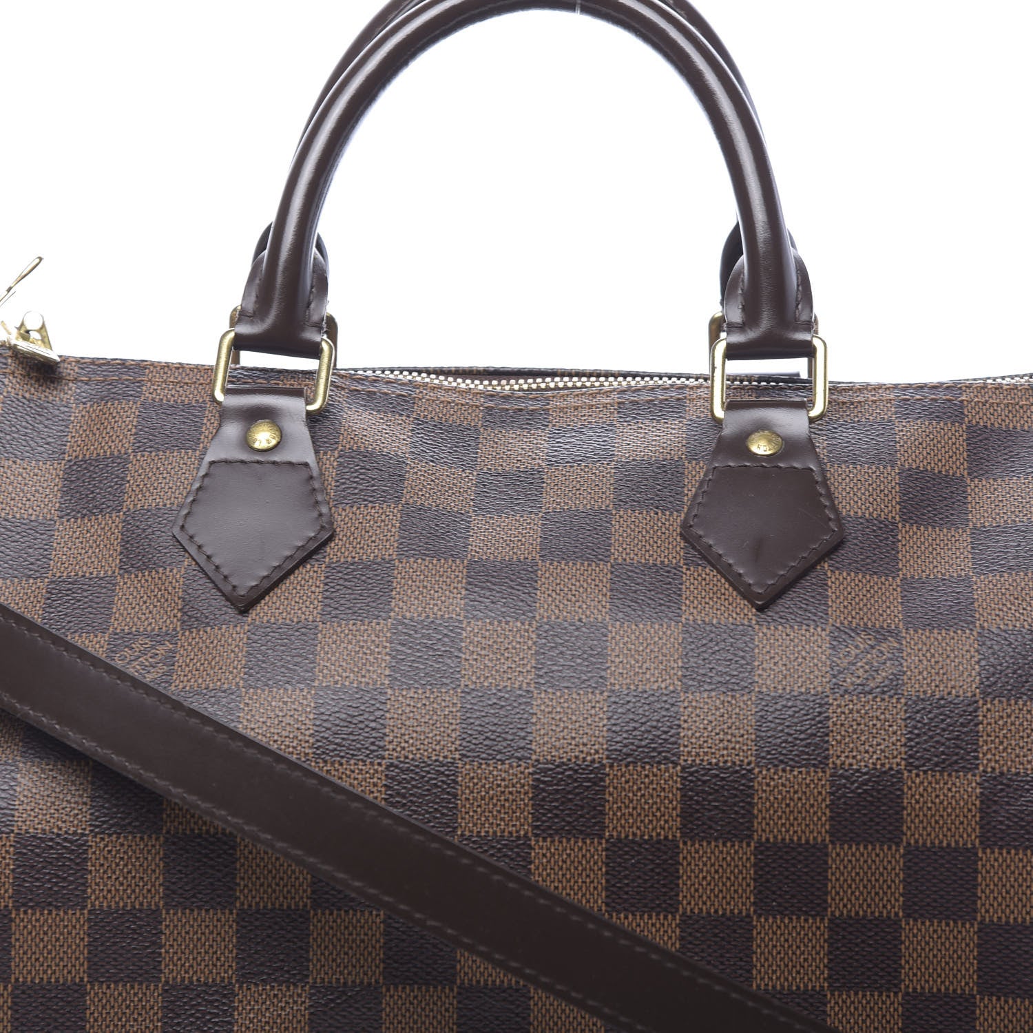 Louis Vuitton Damier Ebene Speedy Bandouliere 30 10 of 10