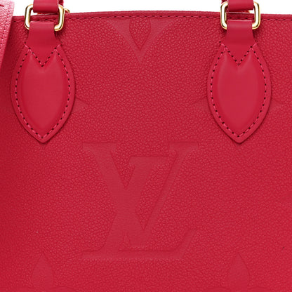 Louis Vuitton Empreinte Monogram Giant Onthego PM Freesia 9 of 11
