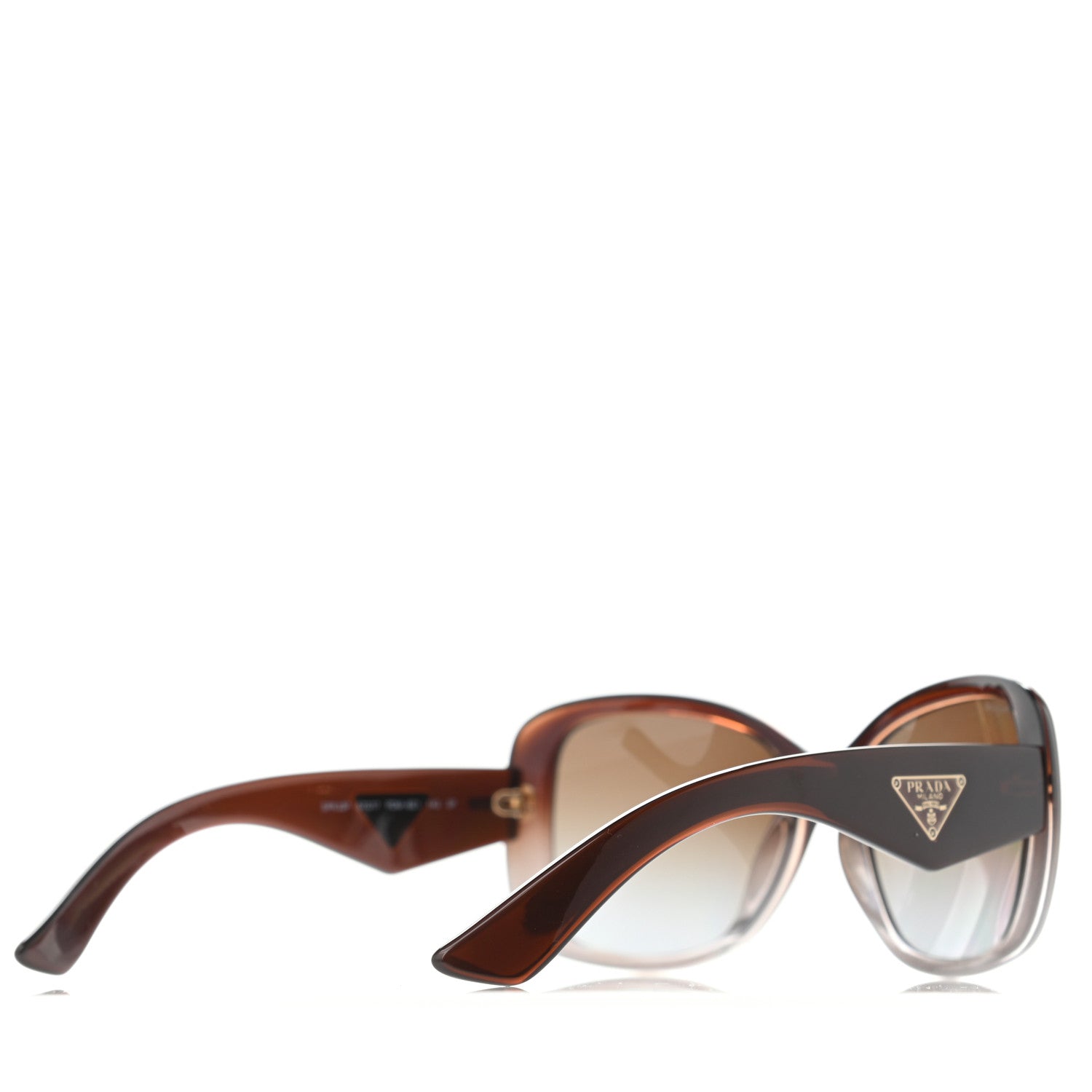 Prada Sunglasses SPR32 P Brown 4 of 4