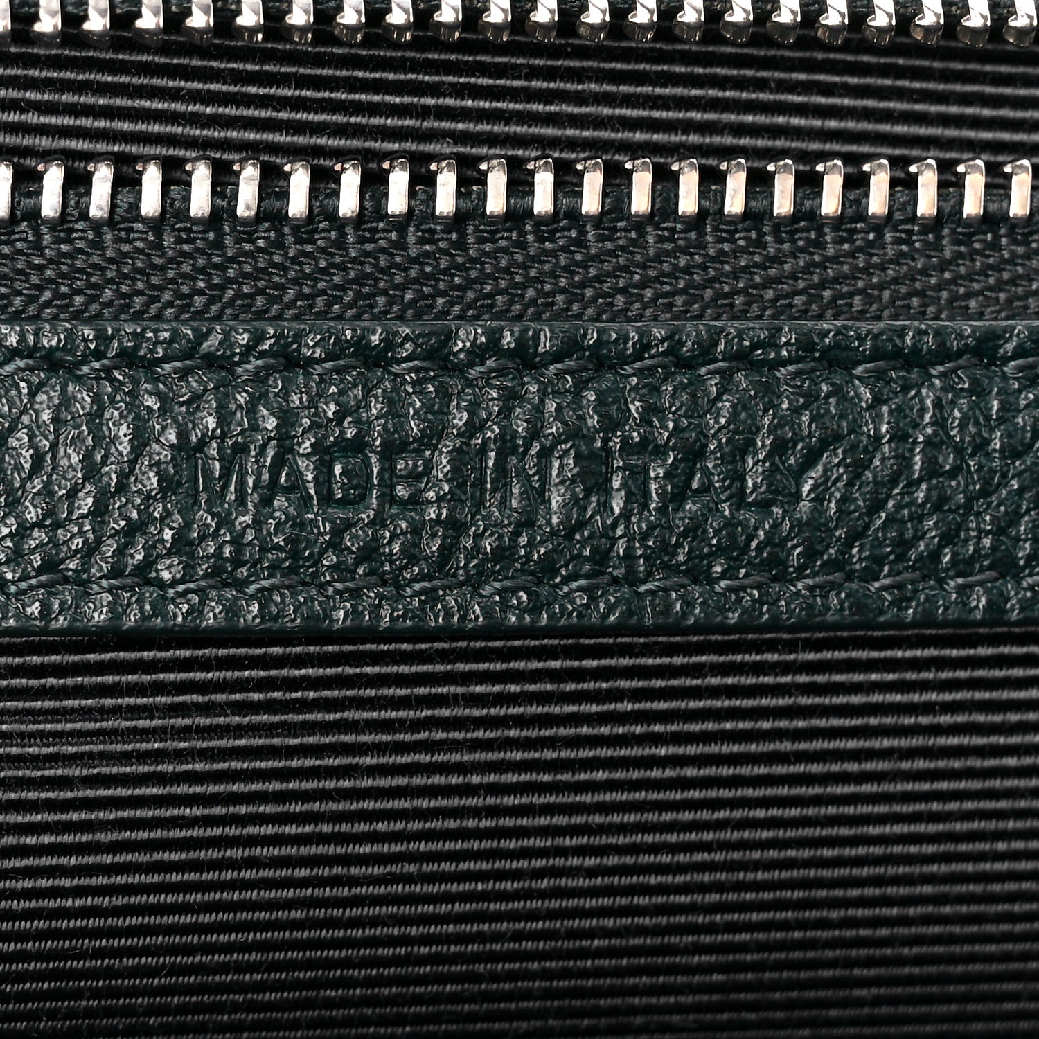 Christian Dior Grained Calfskin Large Diorama Flap Bag Green 7 of 11