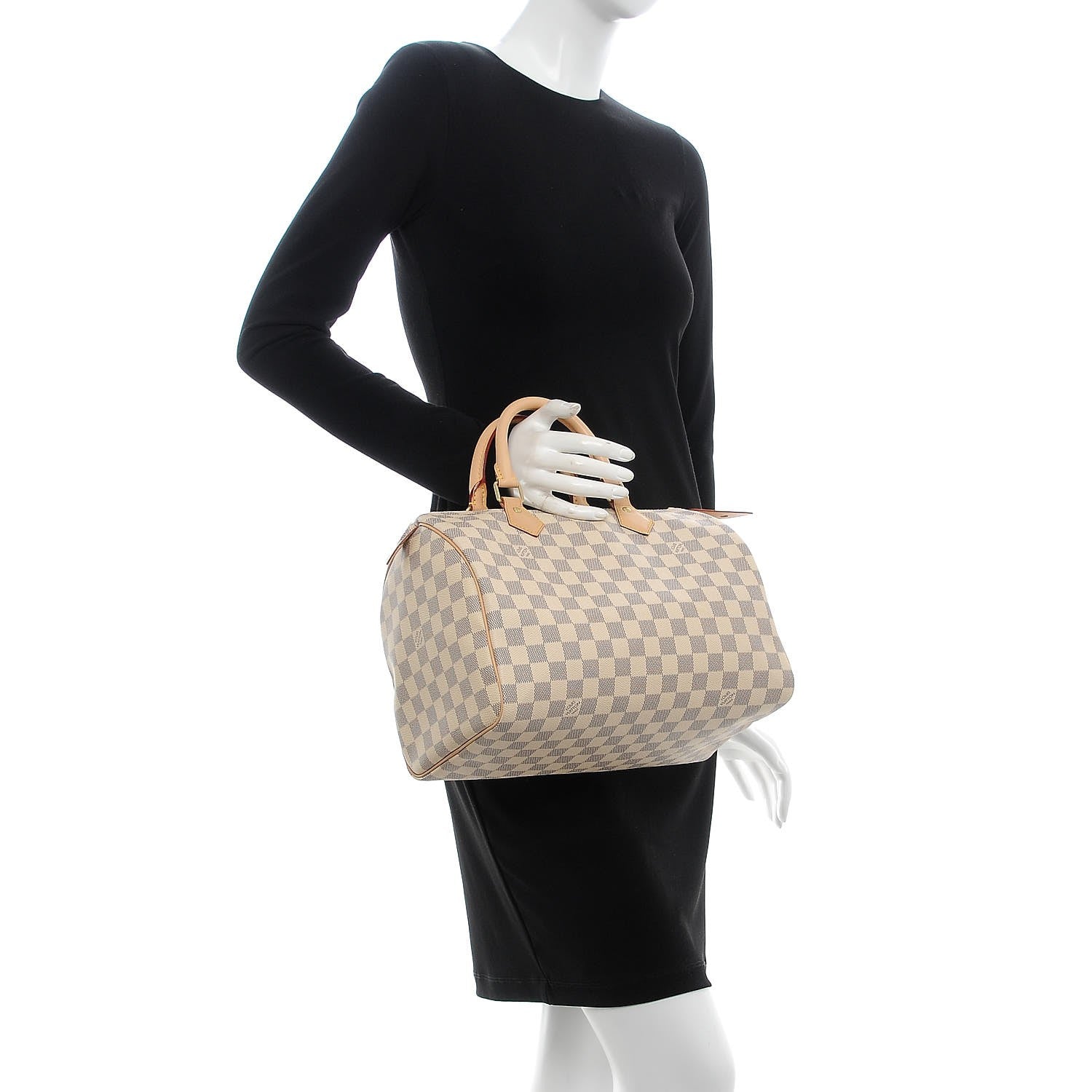 Louis Vuitton Damier Azur Speedy 30 2 of 7
