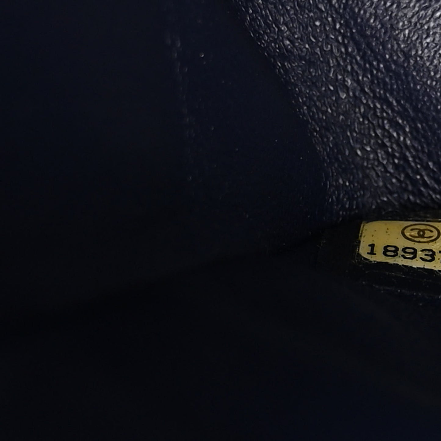 Caviar Quilted Medium Double Flap Navy