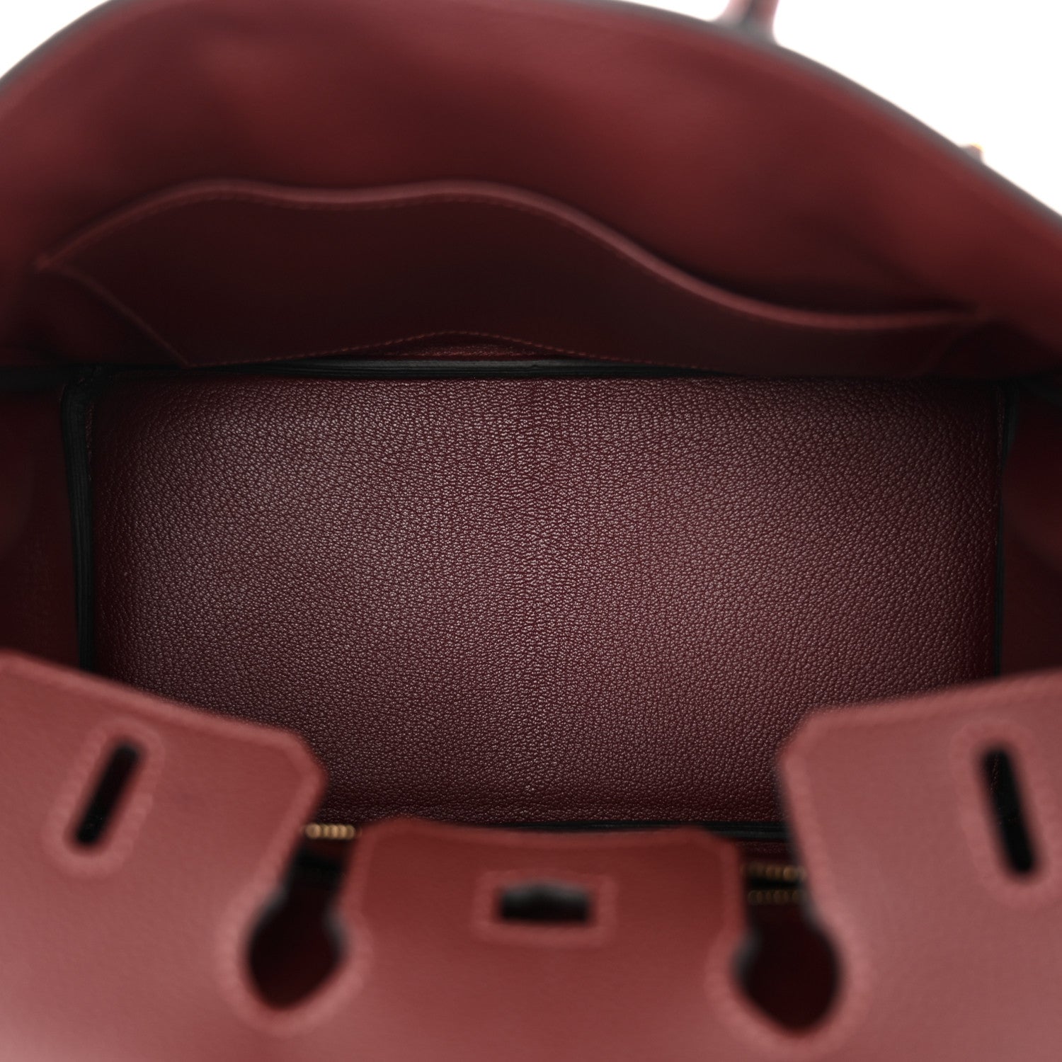 Hermes Togo Birkin 25 Rouge H 5 of 11