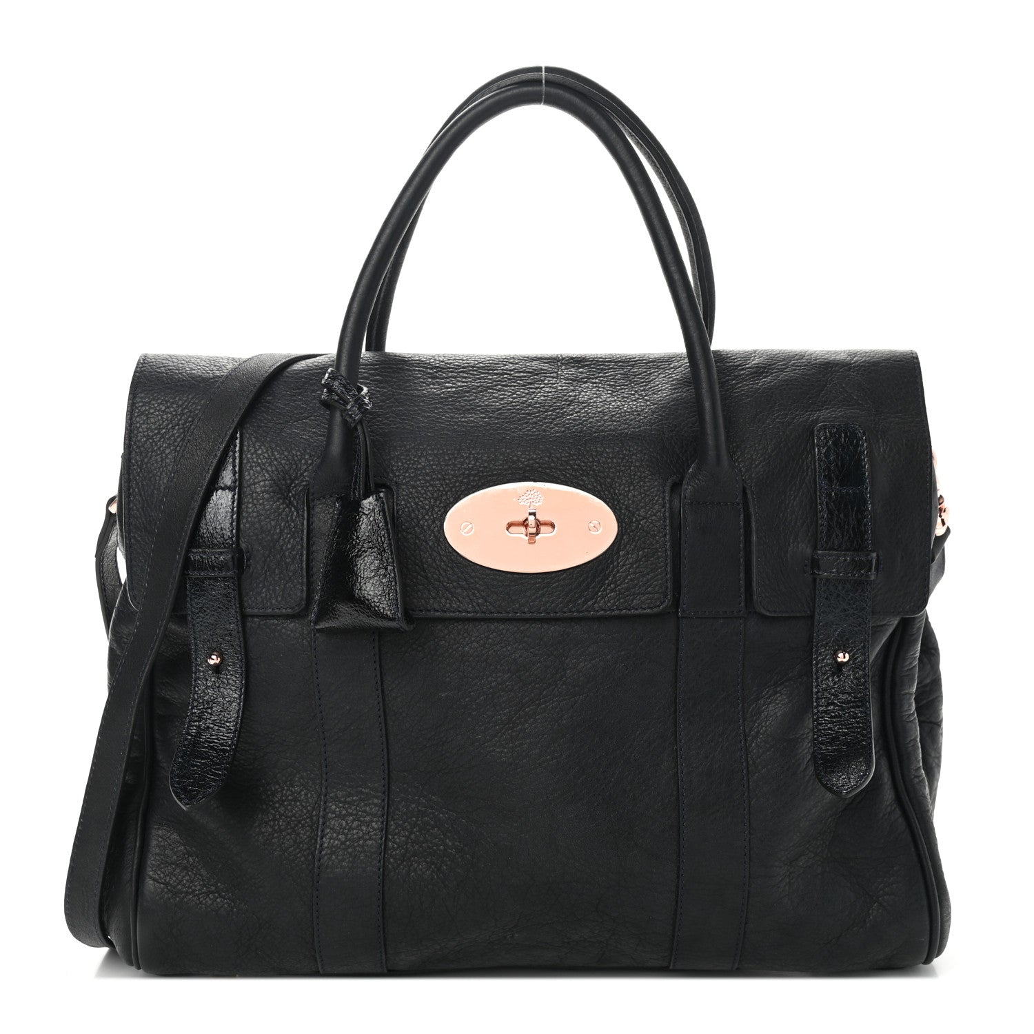Mulberry Glossy Buffalo Bayswater Black 1 of 9