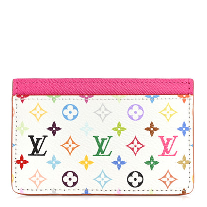 Louis Vuitton LV X TM Monogram Multicolor Card Holder Kawaii Pink 1 of 6