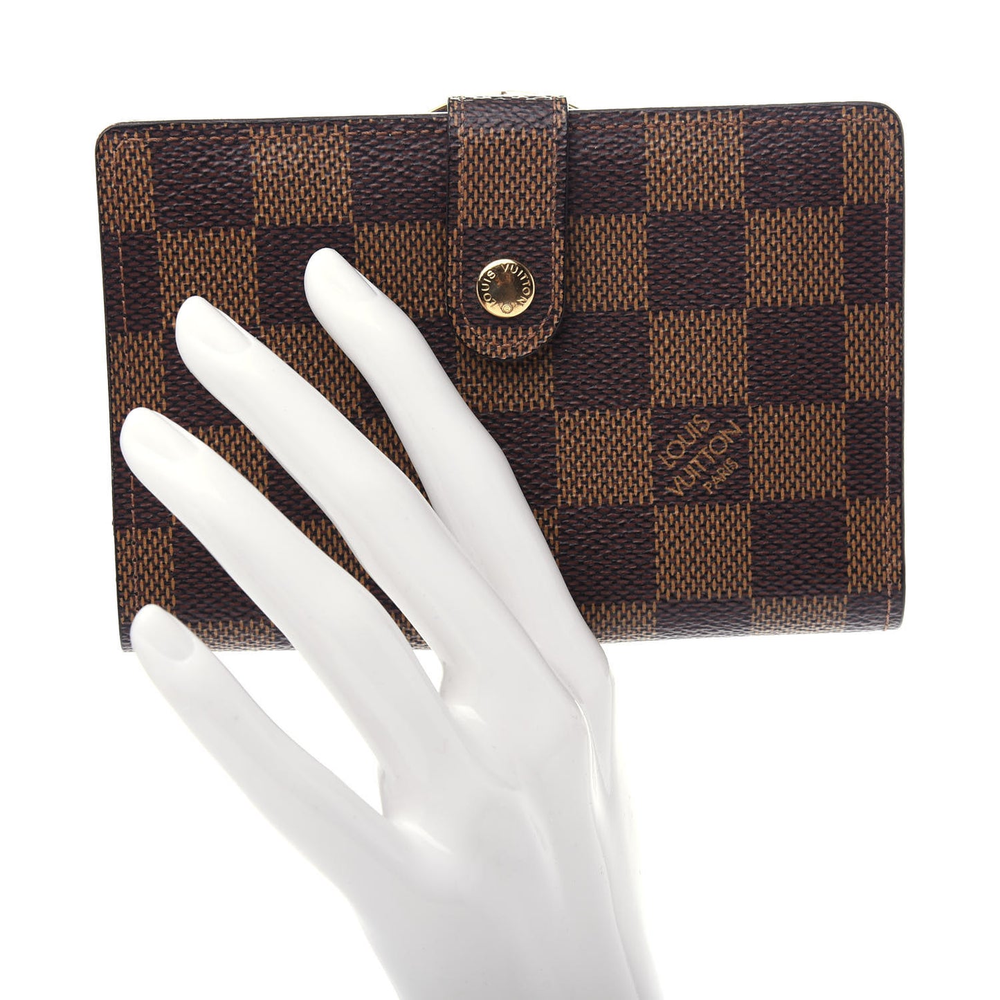 Damier Ebene French Purse Wallet