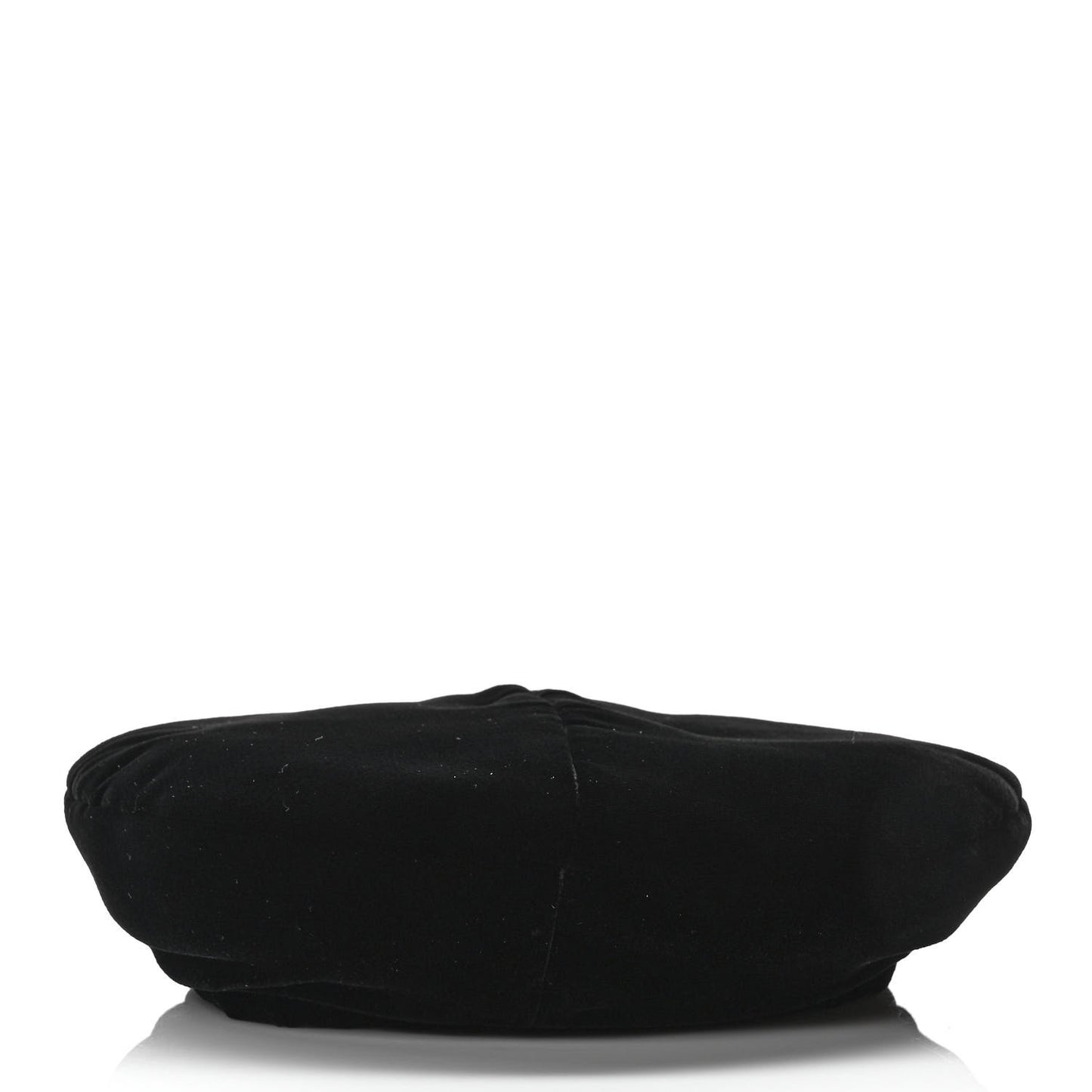 Velvet Beret Hat M Black