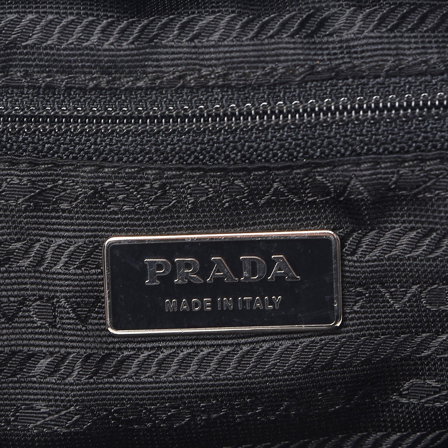 Prada Nylon Vela Medium Backpack Black 6 of 7