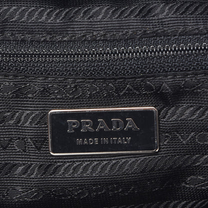Prada Nylon Vela Medium Backpack Black 6 of 7