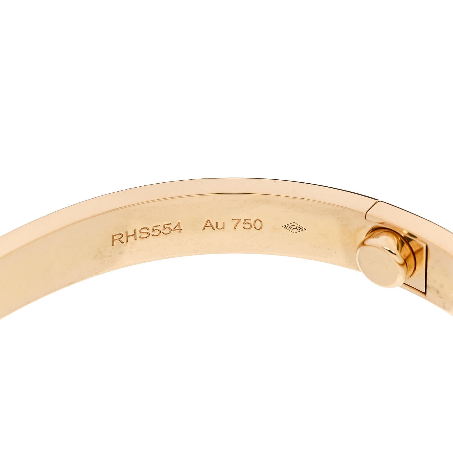 Cartier 18K Yellow Gold LOVE Bracelet 17 7 of 9