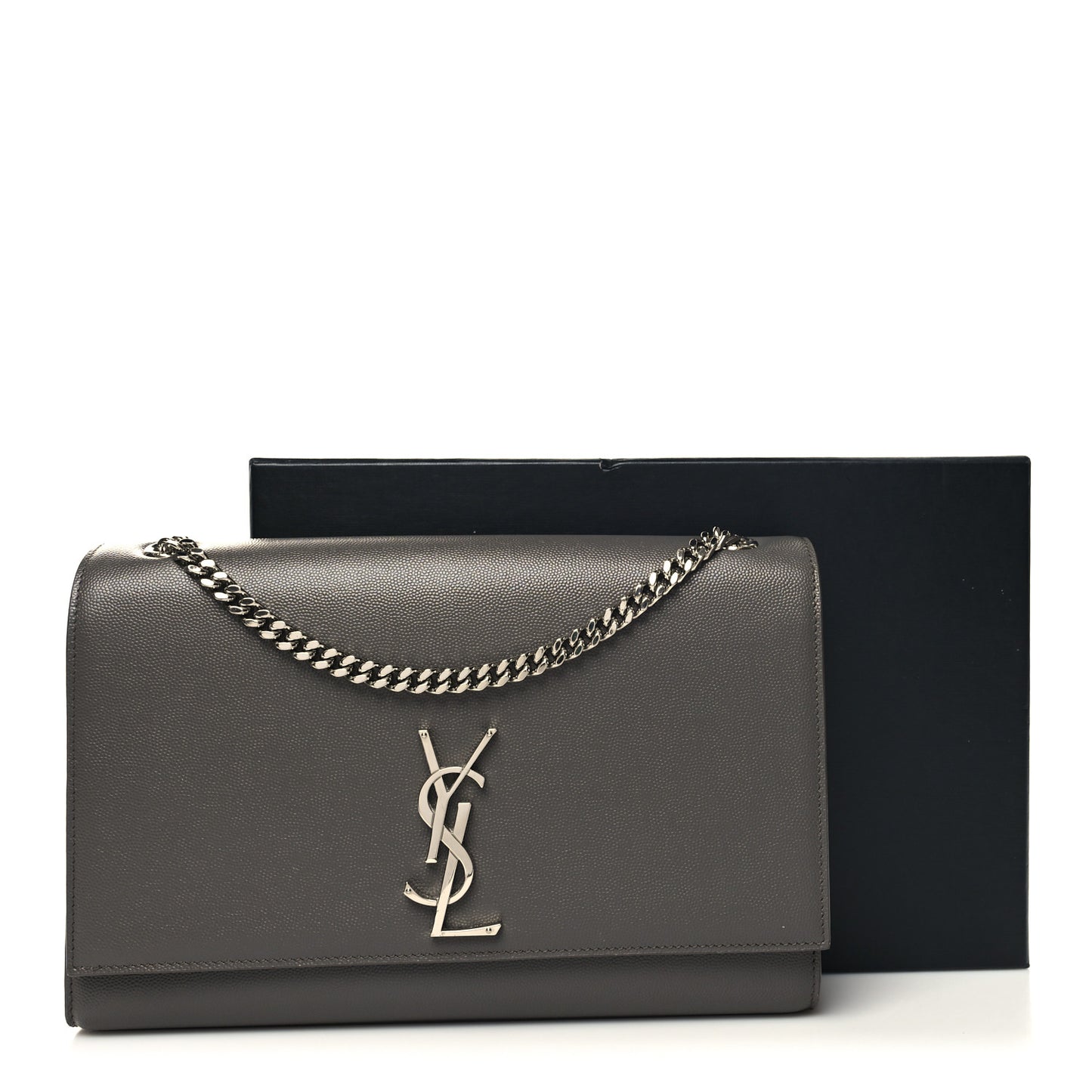Grain De Poudre Large Classic Monogram Kate Satchel Earth