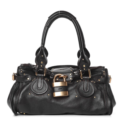 Chloe Calfskin Paddington Satchel Chocolate 1 of 35