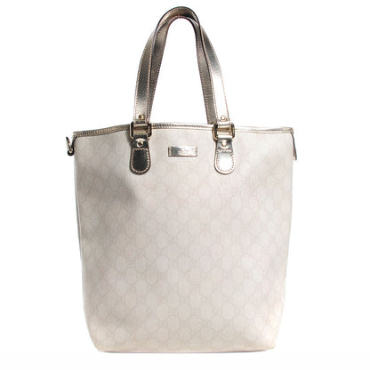 Gucci GG Plus Monogram Medium Joy Tote Platinum 1 of 6