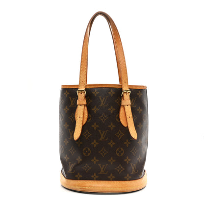 Louis Vuitton Monogram Petit Bucket 23 1 of 10