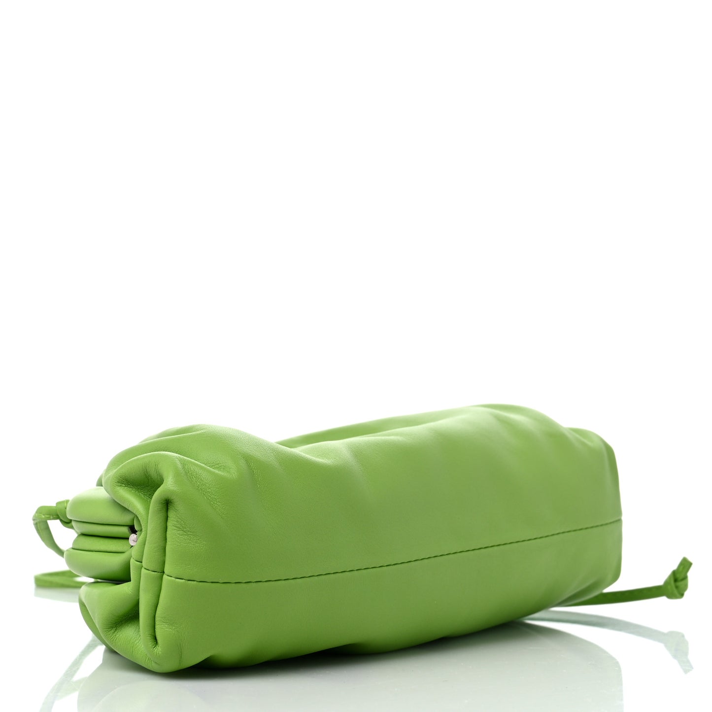 Butter Calfskin The Mini Pouch Acid Green
