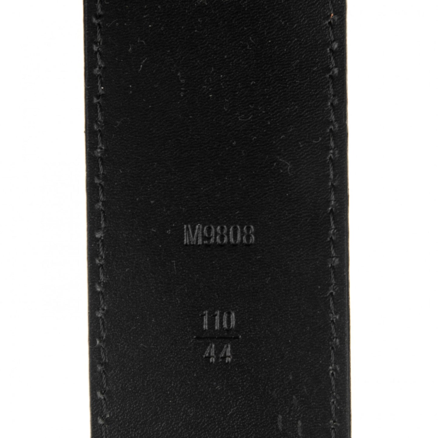 Damier Graphite 40mm LV Initiales Belt 110 44