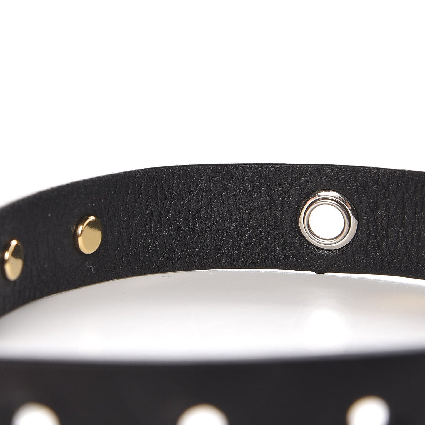 Calfskin Twist Bracelet 17 Black