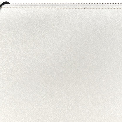Hermes Evercolor Chaine d'Ancre Zipengo Pochette To Go New White 8 of 11