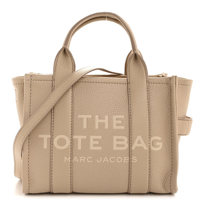 Marc Jacobs Grained Calfskin Small The Tote Bag Cotton Twine 1 of 12