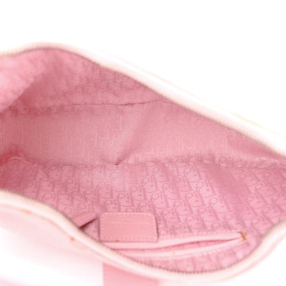 Christian Dior Grained Calfskin Cannage Hobo Pink 5 of 17