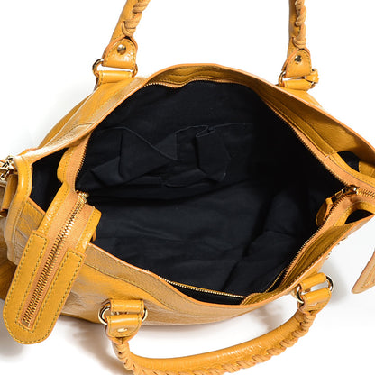Balenciaga Agneau Giant 12 Gold Hardware City Jaune Moutarde 5 of 12